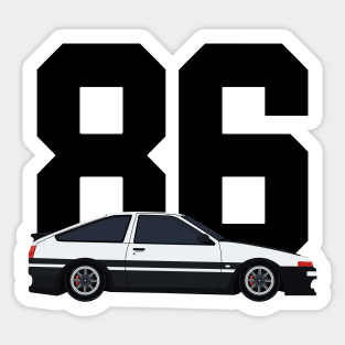 Toyota AE86 - Side86 Sticker